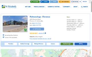 Pulmonology Florence - St. Elizabeth Physicians