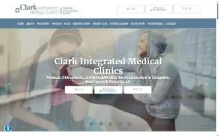 Clark Integrated Medical Clinics of Lafayette website