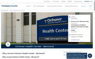 Ochsner Health Center - Bertrand