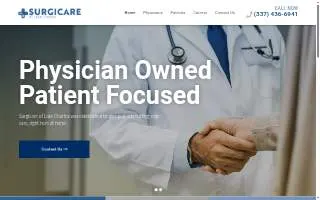Surgicare of Lake Charles website
