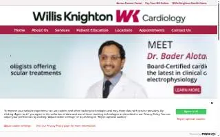 Willis Knighton Cardiology - Bossier City website