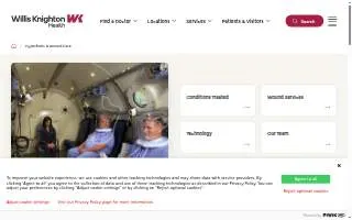 WK Bossier Hyperbaric & Wound Care Center - Bossier City website