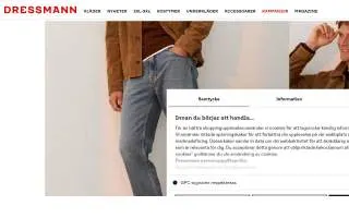 Dressman Christina website