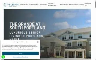 The Grande at South Portland website