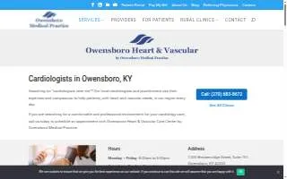 Owensboro Heart & Vascular website