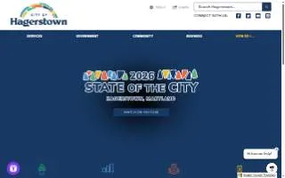 Hagerstown Smiles Dental Care website
