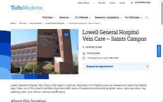 Lowell General Hospital Vein Care – Saints Campus