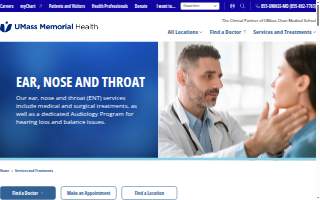 UMass Memorial Medical Center - Ear, Nose and Throat