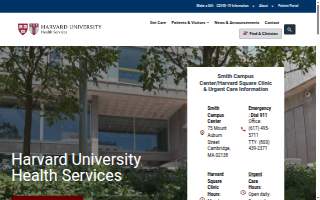 Harvard University Health Services