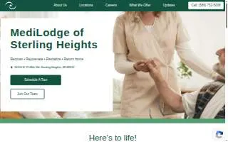 Medilodge of Sterling Heights website