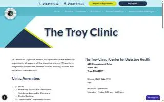 Center for Digestive Health | Troy website