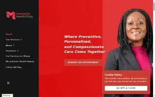 Minneapolis Health Clinic website