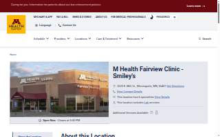 M Health Fairview Clinic - Smiley's