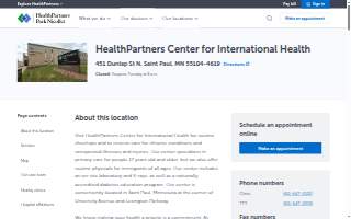 HealthPartners Center for International Health