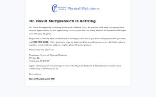 Physicians Center of Physical Medicine