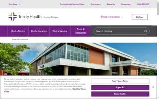 Trinity Health Medical Group, Primary Care - Norton Shores website