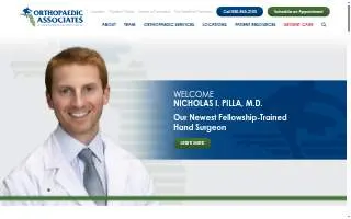 Orthopaedic Associates of Muskegon website