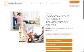 Roosevelt Park Nursing Center website