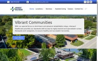 Intersect Healthcare of Jackson website