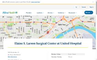 Elaine S. Larson Surgical Center at United Hospital