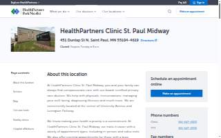 HealthPartners Clinic St. Paul Midway