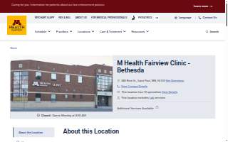 M Health Fairview Clinic - Bethesda