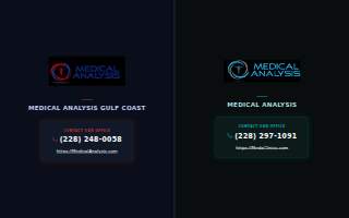 Medical Analysis Downtown Gulfport