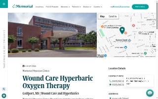Memorial Physician Clinics Wound Care Hyperbaric Oxygen Therapy