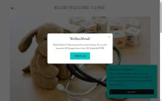 Biloxi Pediatric Clinic website