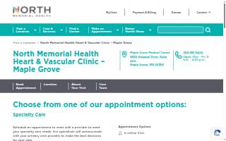 North Memorial Health Heart & Vascular Clinic - Maple Grove
