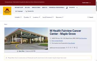 University of Minnesota Health: Cancer Center