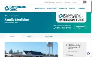 Hattiesburg Clinic Lincoln Road Family Medicine