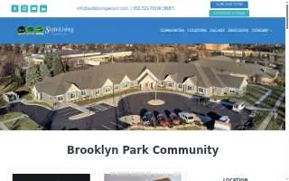 Suite Living Senior Care of Brooklyn Park website
