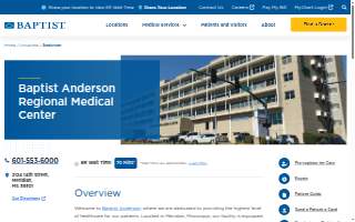 Baptist Anderson Wound Healing and Hyperbaric Center