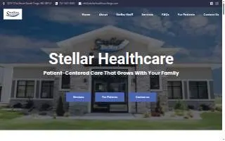 Stellar Healthcare website