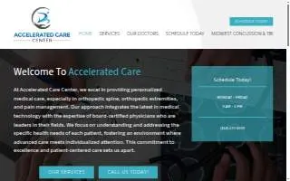 Accelerated Care Center website