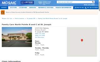 Mosaic Life Care at St. Joseph - Family Care North Pointe B and C