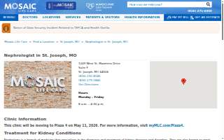 Mosaic Life Care at St. Joseph - Nephrology