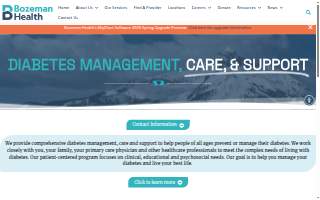 Bozeman Health Diabetes Center + Nutrition Specialists