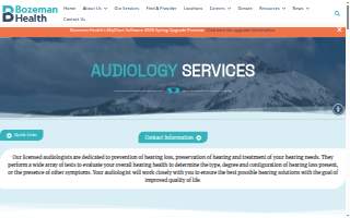 Bozeman Health Audiology
