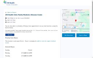 CHI Health Clinic Family Medicine (Stevens Creek)