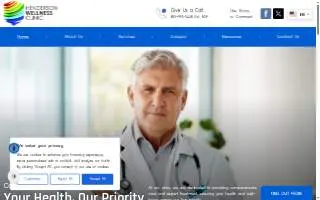 Henderson Wellness Clinic - Henderson website