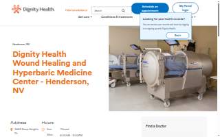 Dignity Health Wound Healing and Hyperbaric Medicine Center - Henderson, NV
