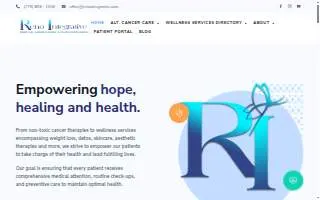 Reno Integrative Health & Wellness website