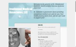 Ironbound Medical Associates website