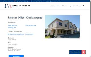 Paterson Office – Crooks Avenue (HVA Medical Group)