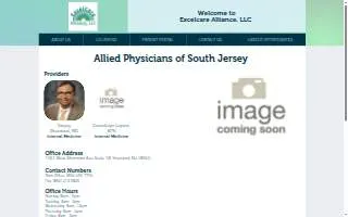 Medical Alliance Of Southern New Jersey website
