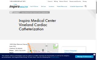 Inspira Medical Center Vineland Cardiac Catheterization