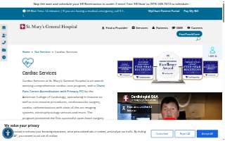 Cardiac Services at St. Mary's General Hospital