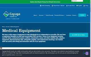 Cayuga Medical Equipment